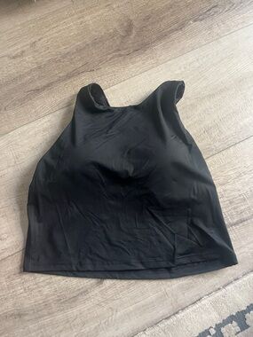 Athleta Black High-Neck Performance Tank